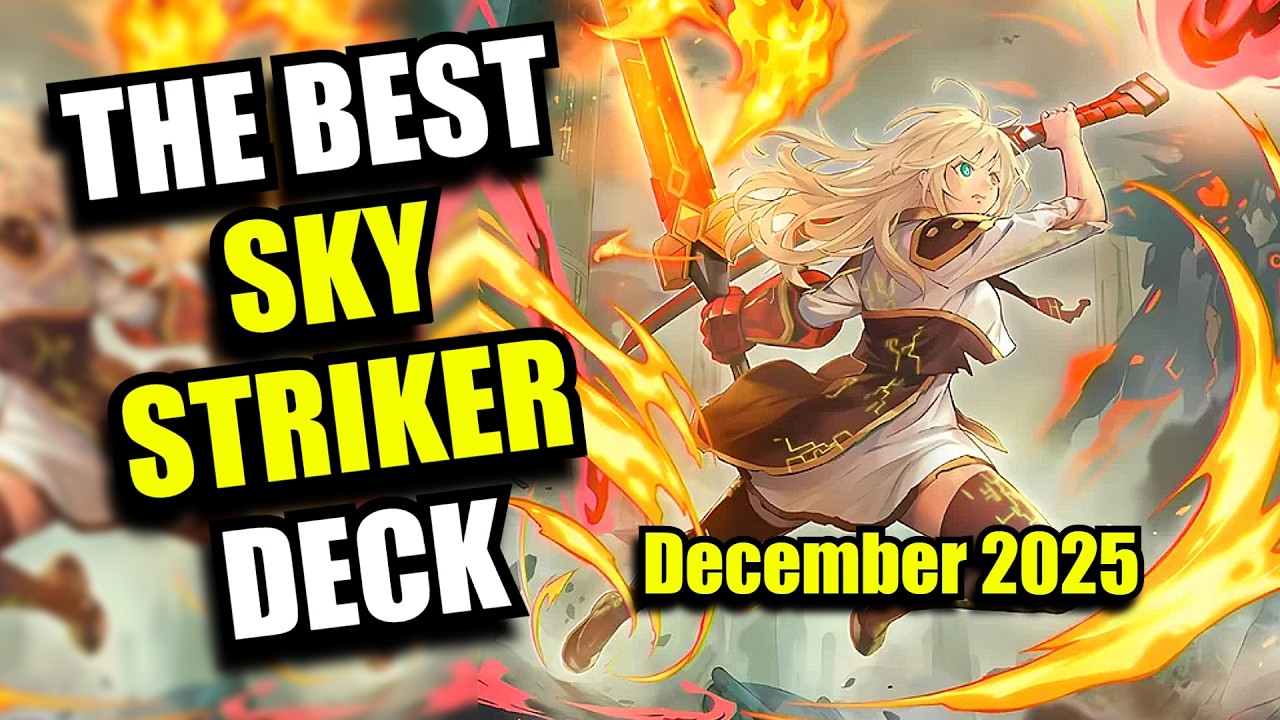 Yu-Gi-Oh! Лучший обзор колоды Sky Striker! - Декабрь 2025 - TCG и Master Duel