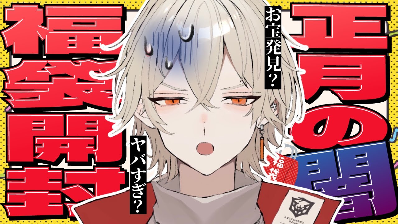 【検証】お得？大損？お正月の闇、福袋を開封してみよう！【 新人vtuber / 弐十】