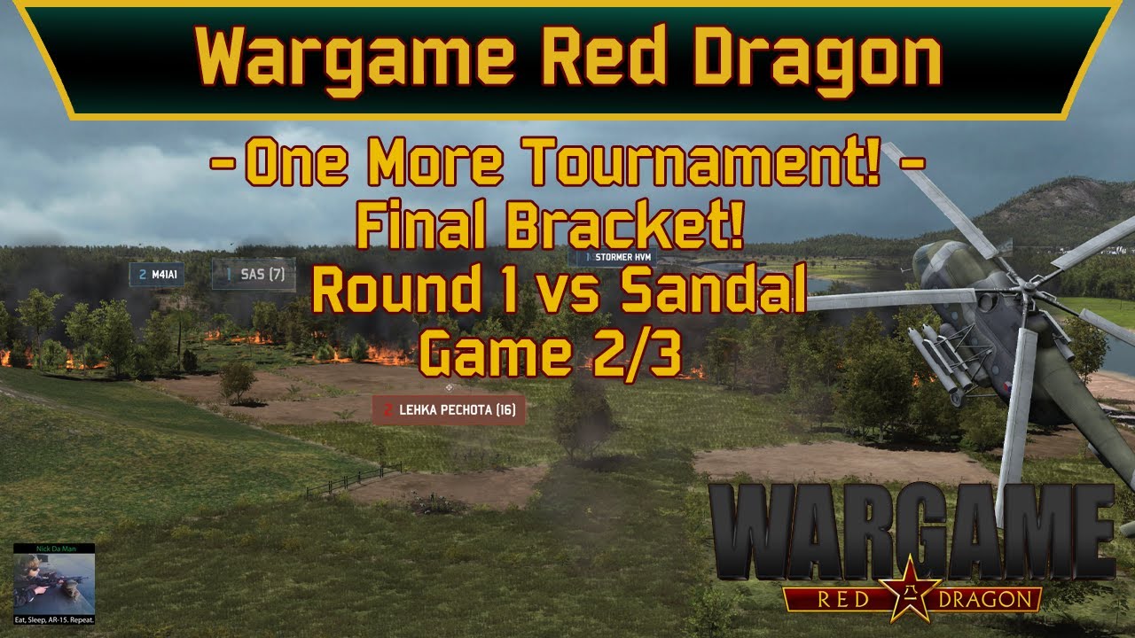 Wargame: Red Dragon — ещё один турнир! — Сетка на выбывание! — G2 против Sandal