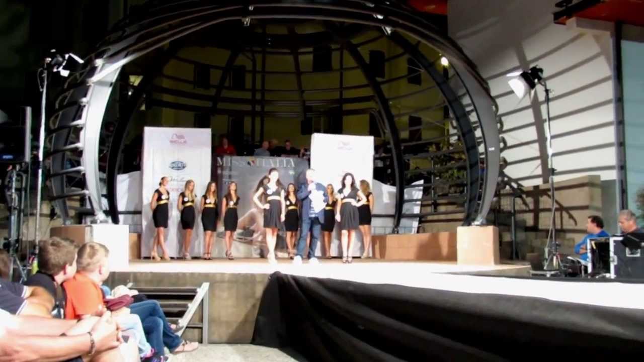 MISS ITALIA  2013 SELEZIONI DEL F.V.G.  ( LOC. BARCIS )