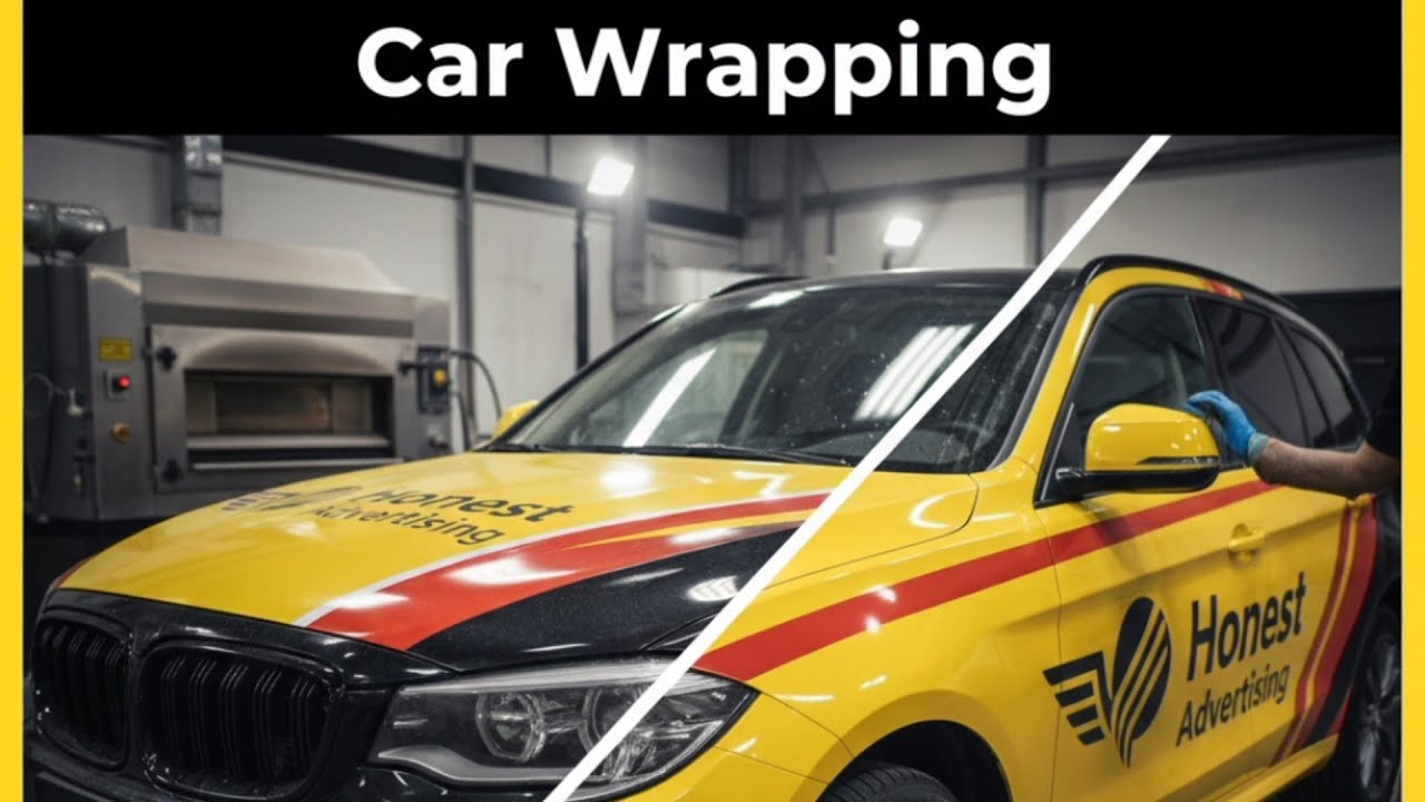 افضل🌟طرق لزق المطبوعات الدعائية👍الفنيل علي السيارات🚙 في مصر🇪🇬 car stickers