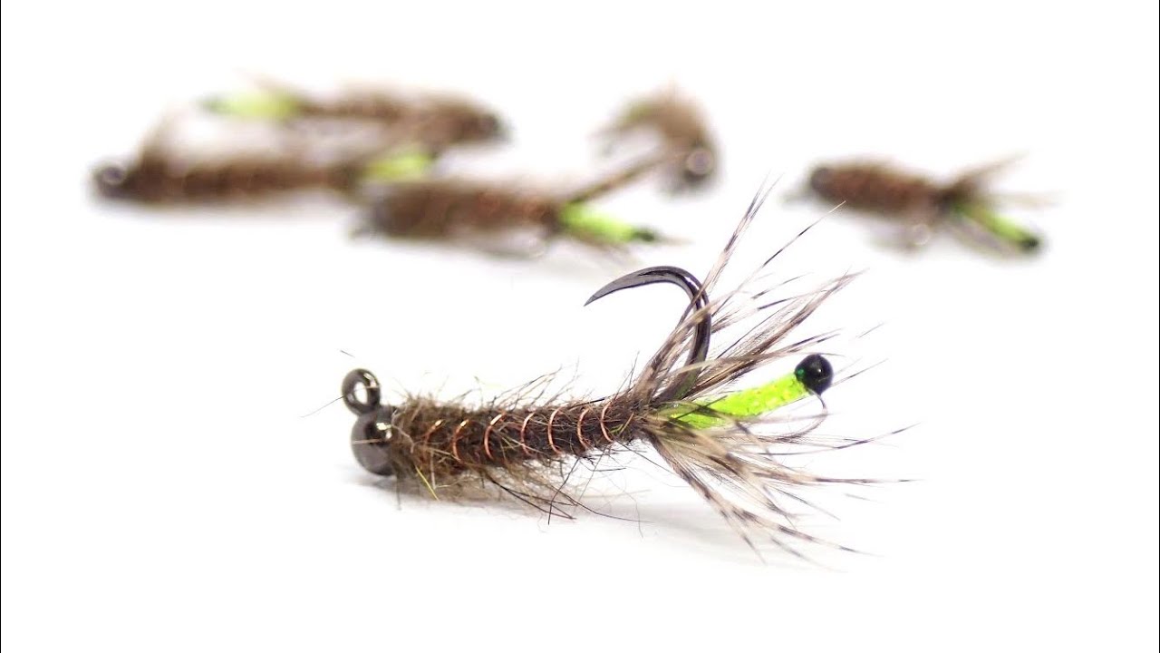 Husmask | Peeping Caddis | Flugbindning