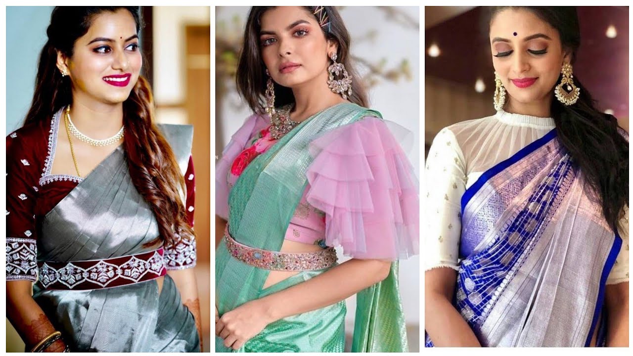 60+ Latest Pattu Saree Blouse Design Catalogue