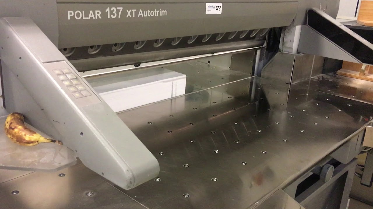 Polar 137 XT Autotrim Pace (2010) - Allaoui Graphic Machinery GmbH