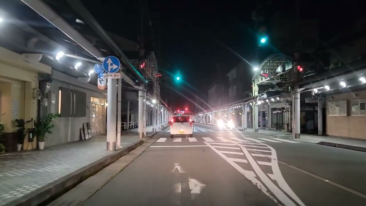 兵庫県豊岡市内の夜景🌃🌉✨