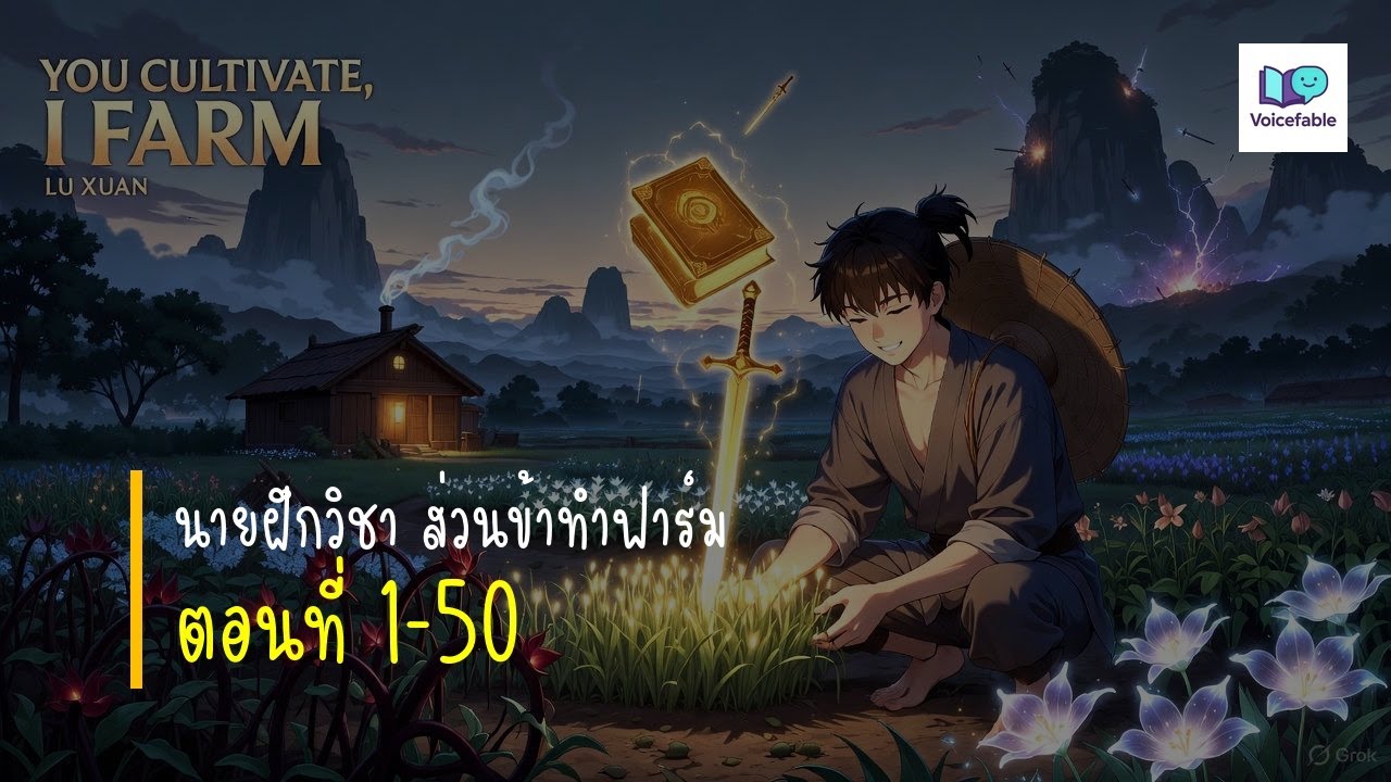 นายฝึกวิชา ส่วนข้าทำฟาร์ม 1-50 #นิยายเสียง