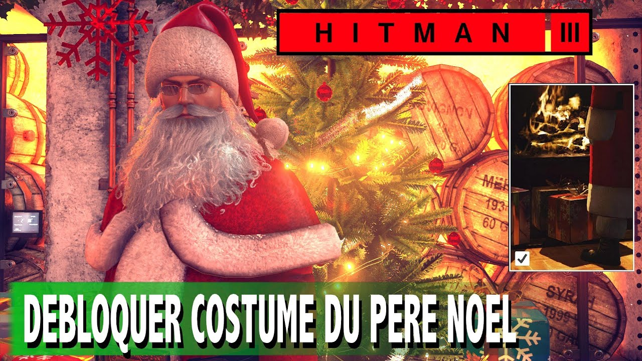 HITMAN 3: TOUS LES DÉFIS ÉCUREUILS DES VACANCES : SAINT 47 - PETIT LUTIN DE NOËL - HO HO - MÉCHANT