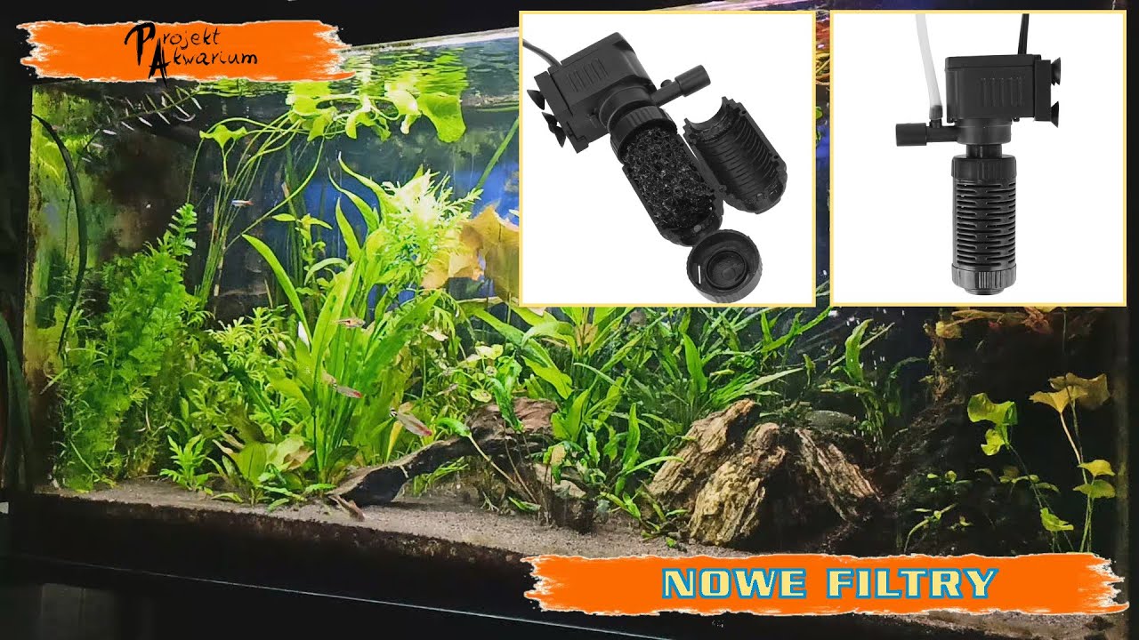 Nowe filtry do Akwarium 15L oraz 25L