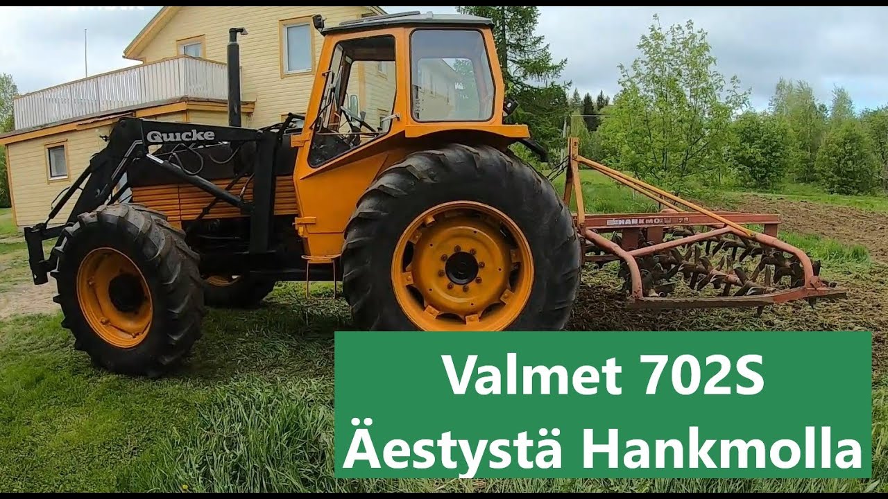 Valmet 702S äestystä Hankmolla