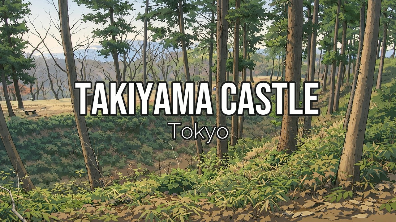 【4K】Takiyama Castle (Tokyo) / 滝山城 (東京)
