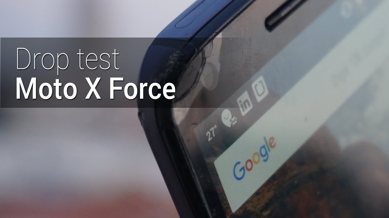 Drop test: Moto X Force | Tudocelular.com