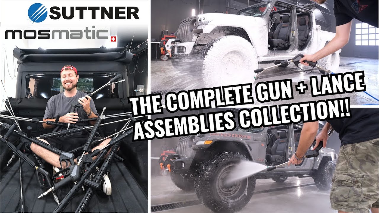 The Breakdown of Every Complete Power Washing Lance We Build on Chem-X.com!
