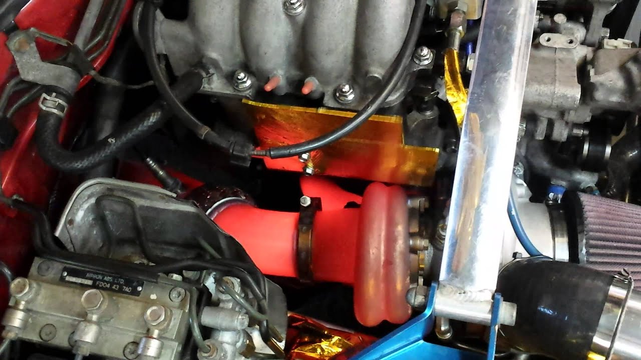 RX7 BW IWG EFR8374 dyno hot exhaust