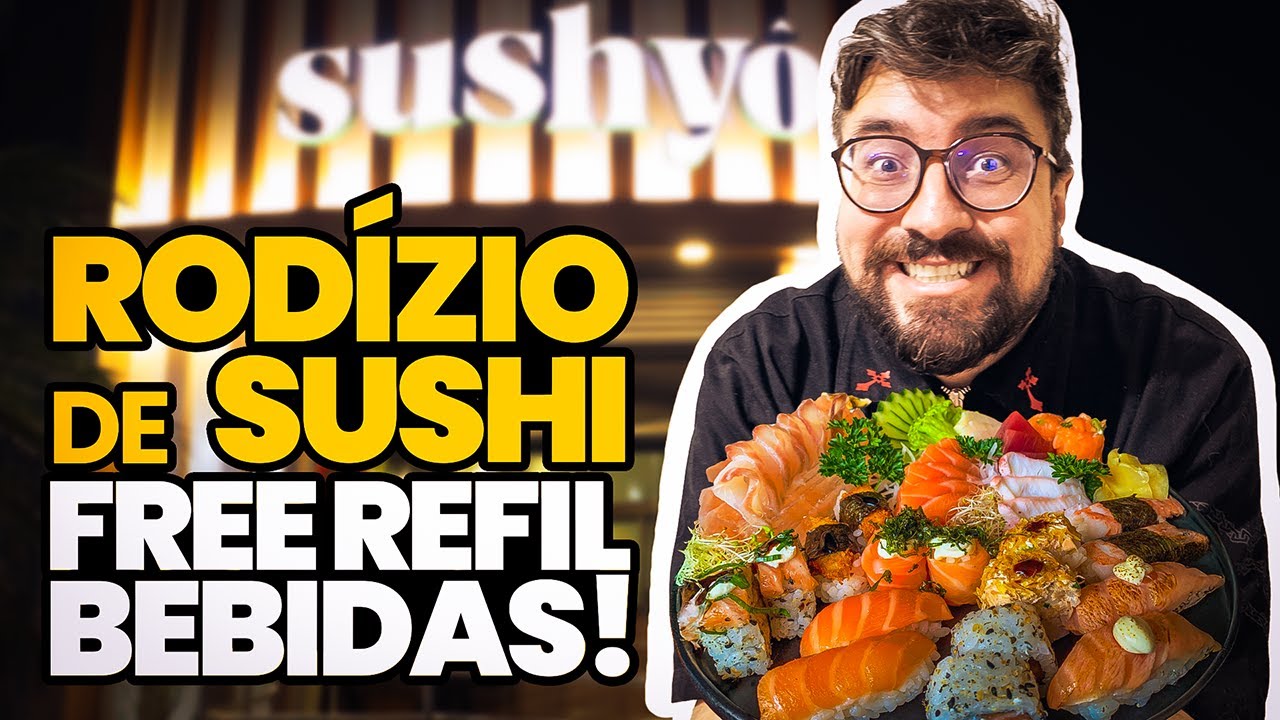 RODÍZIO JAPONÊS COM BEBIDA INCLUSA! RESTAURANTE SUSHYÔ EM SÃO PAULO, SP | No Ponto Certo