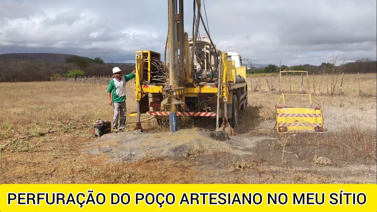 PERFURAÇÃO DO MEU POÇO ARTESIANO COM 70 METROS NO SÍTIO ARIADO EM MIRANDIBA - PE | BOREWELL DRILLING