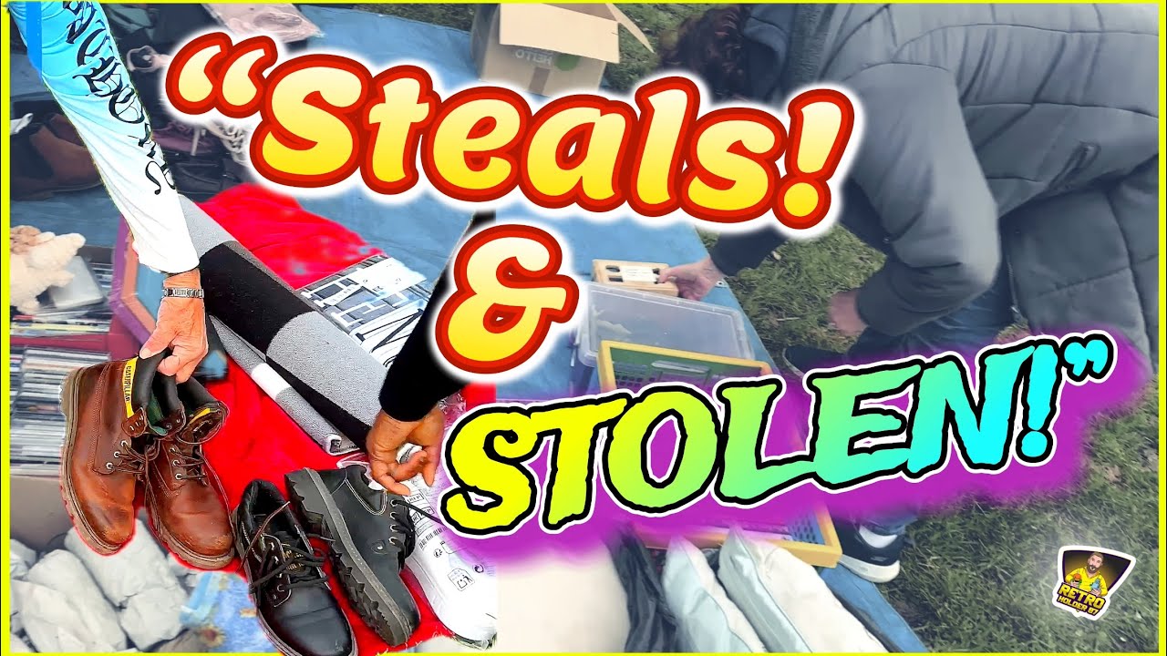 Stolen! Goods! & Great Vintage Steals on This Car Boot Hunt 3rd Time Lucky