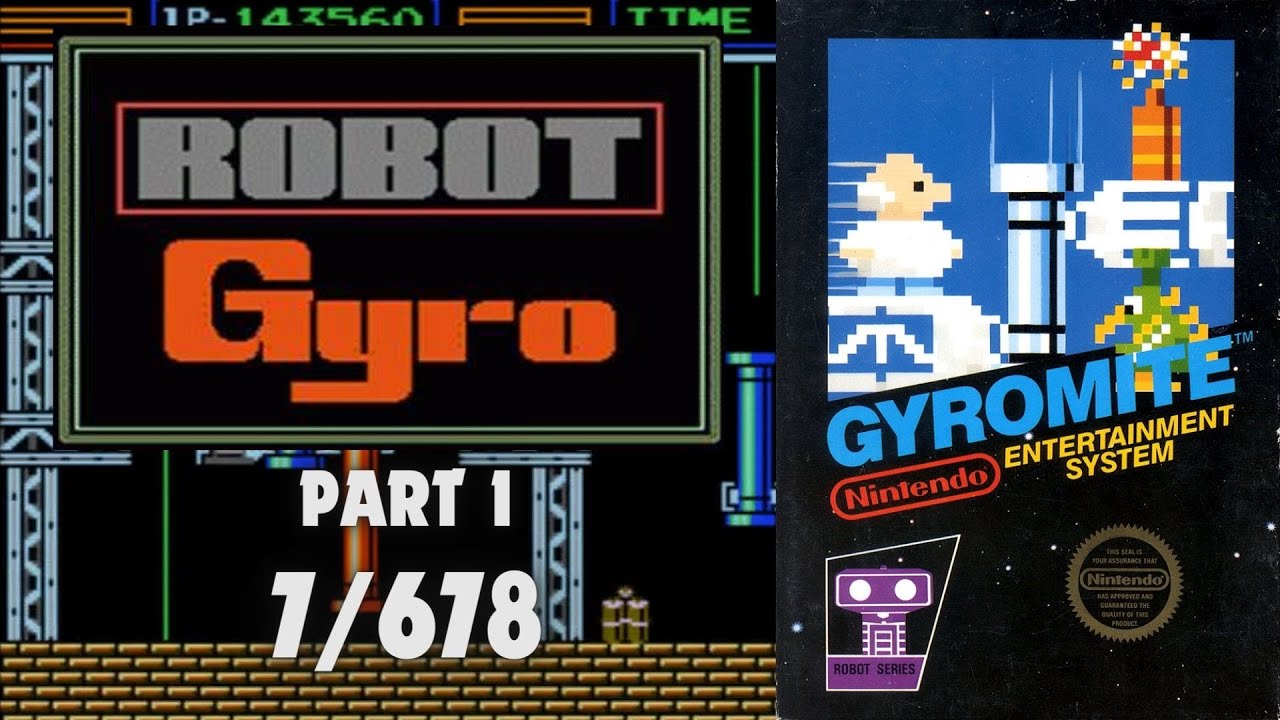 Gyromite (Part 1) | Dad & Son Playing All Nintendo NES Games | #7