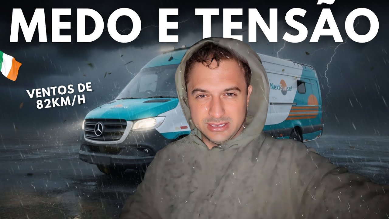 A PIOR TEMPESTADE QUE JÁ PEGAMOS NO MOTORHOME Ep.20