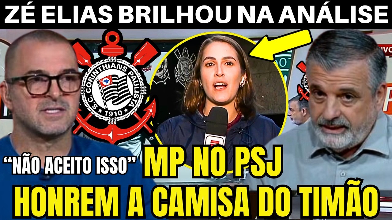 ZÉ ELIAS FOI CIRÚRGICO E DEU O PAPO RETO NA ANÁLISE DO CORINTHIANS.