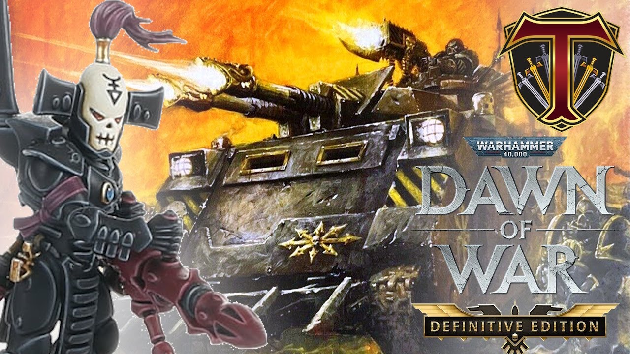 Chaos Space Marines vs Eldar | Warhammer 40,000: Dawn of War - Definitive Edition PVP