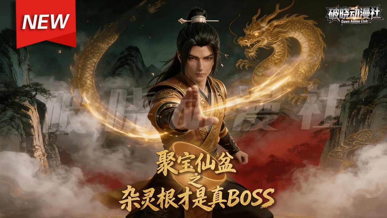 MULTISUB📢新番上线《聚宝仙盆之杂灵根才是真BOSS》第1~98集丨贺平生做杂役时捡破盆，发现其复制强化力。借此强化药材功法法器等，实力飞速提升，碾压一众同门！#漫剧 #破晓动漫社