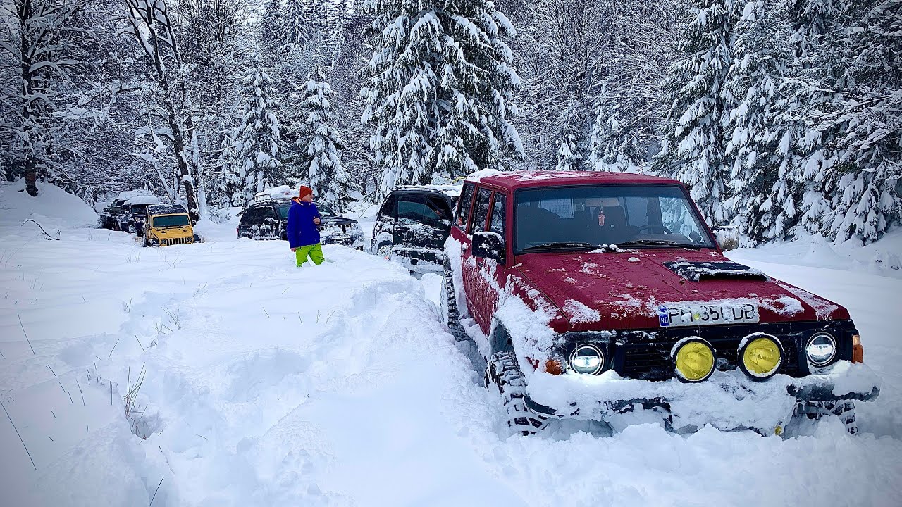 Winter Camping | Patrol y60 Om606 & Rubicon & Patrol Y61 & Vitara & Jeep Wj Off-road