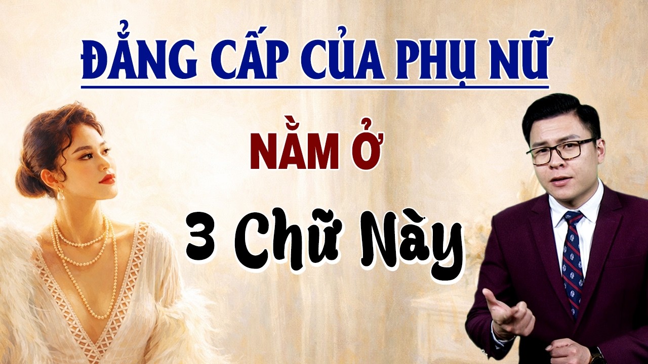 3 Chữ Làm Nên Đẳng Cấp Của Một Người Phụ Nữ – Càng Sớm Hiểu Càng Tốt - GNV