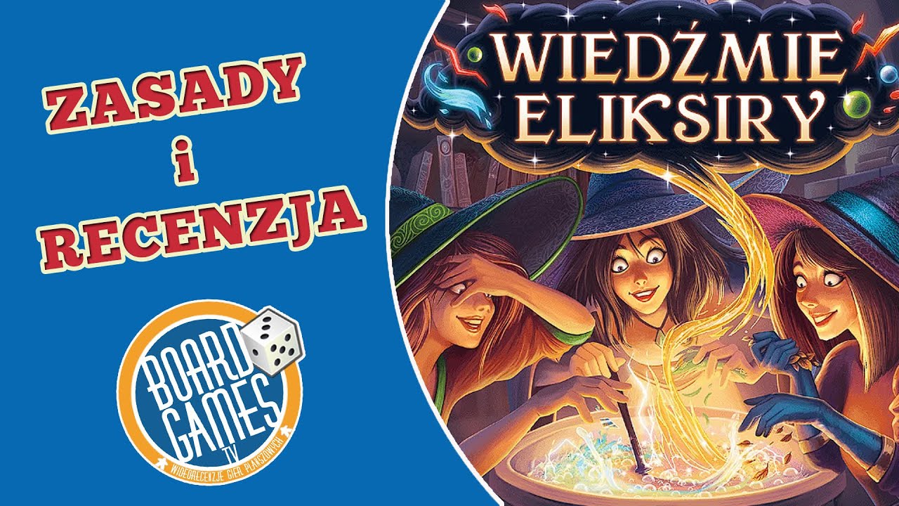 WIEDŹMIE ELIKSIRY - Recenzja i zasady | Trefl