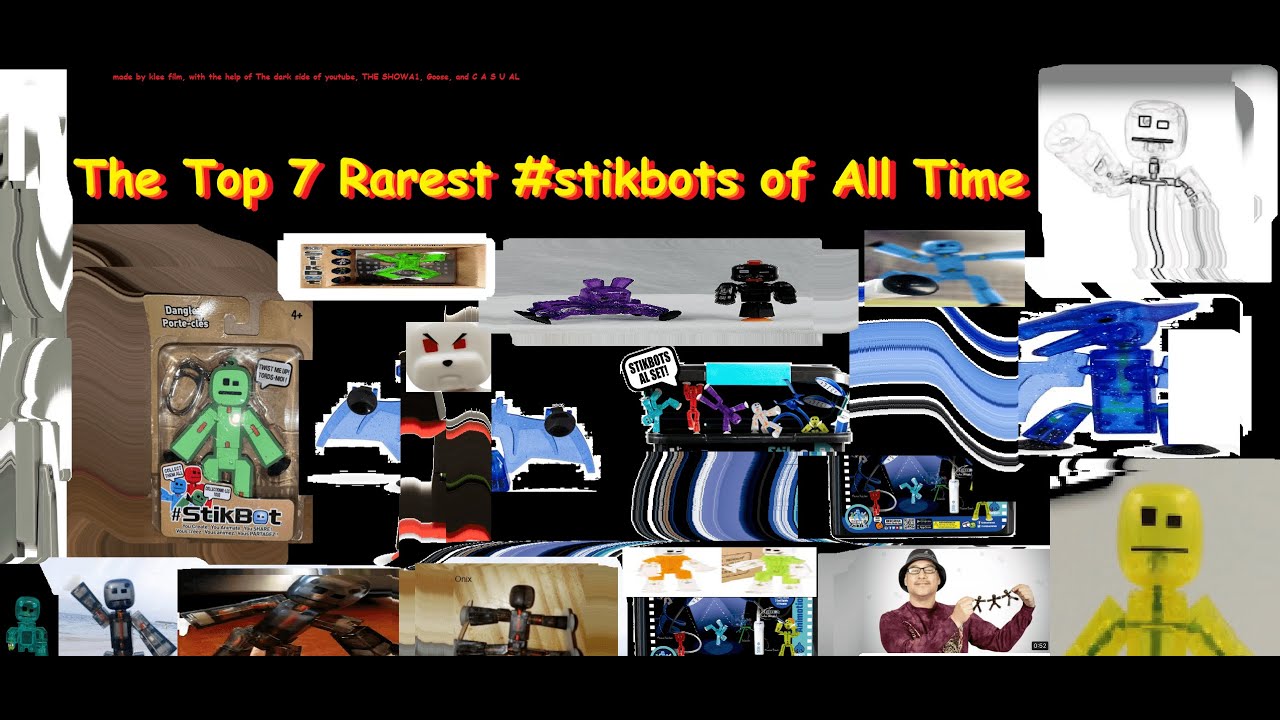 The Top 7 Rarest #stikbots of All Time