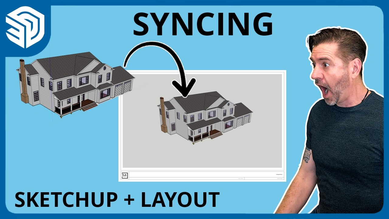 Syncing SketchUp and LayOut with Templates
