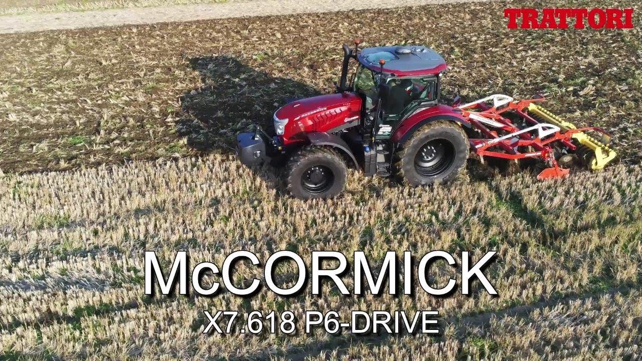McCormick X7.618 P6 Drive - Prova in Campo