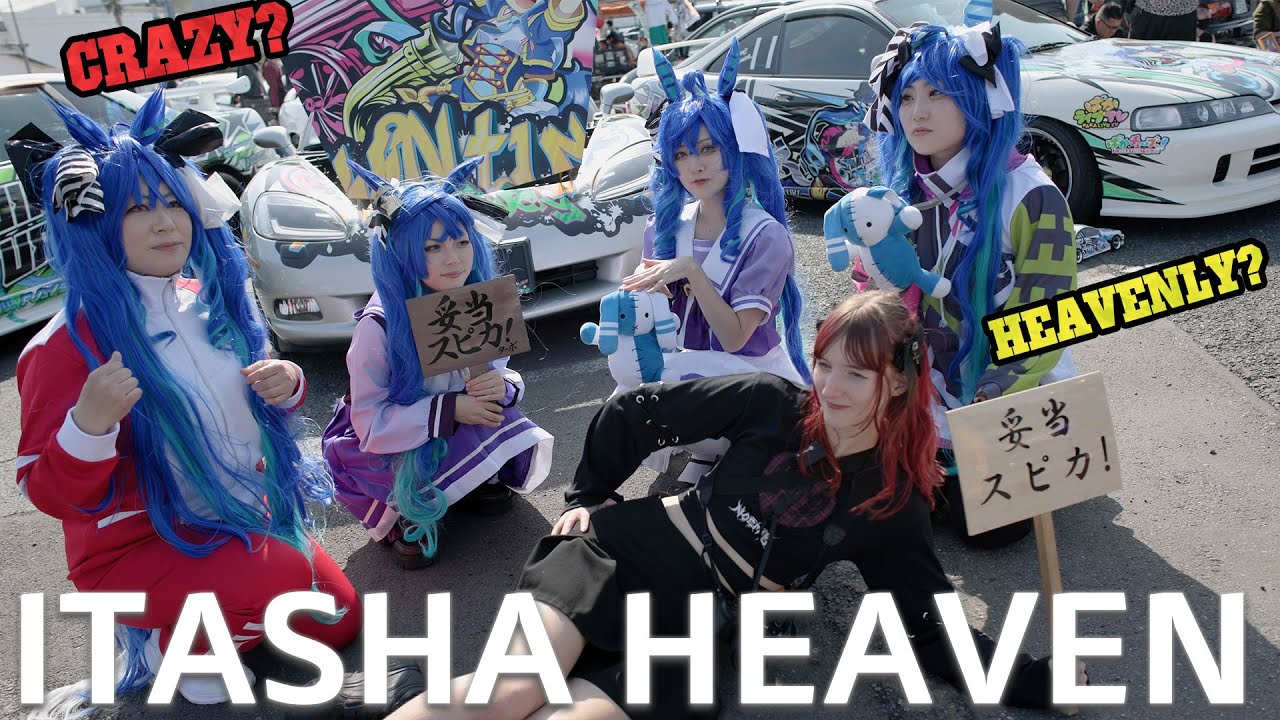 Itasha is Amazing! Reaction from Poland Cosplayer - Itasha heaven 2024 Tokyo
