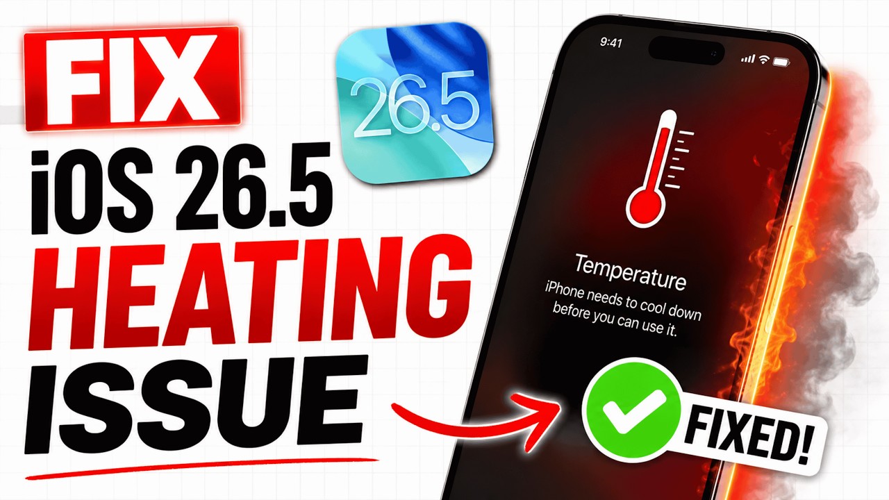 iPhone Overheating After iOS 26.6.1? FIX It Now! 🔥