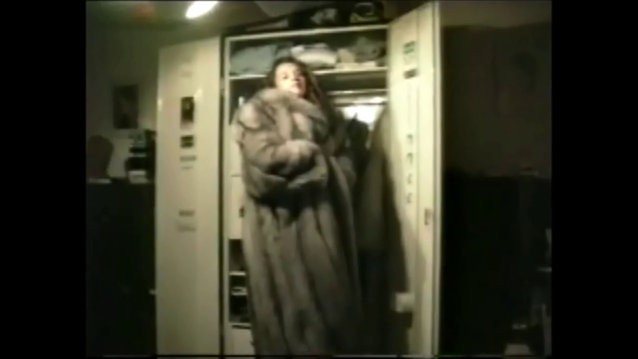 Woman enjoys furcoats