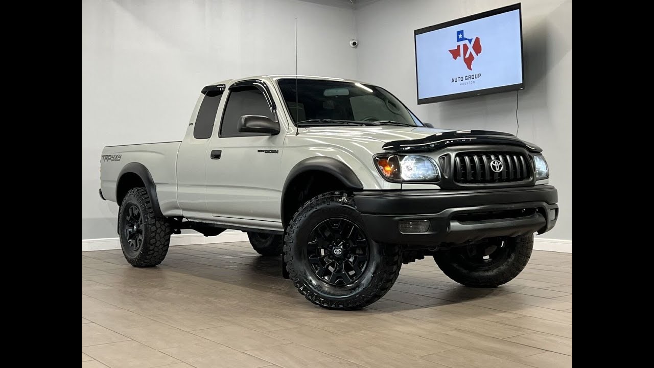 2003 TOYOTA TACOMA 4WD 4X4 MANUAL 2.7L 4CYL PICKUP TRUCK OFF-ROAD CUSTOM - FOR SALE