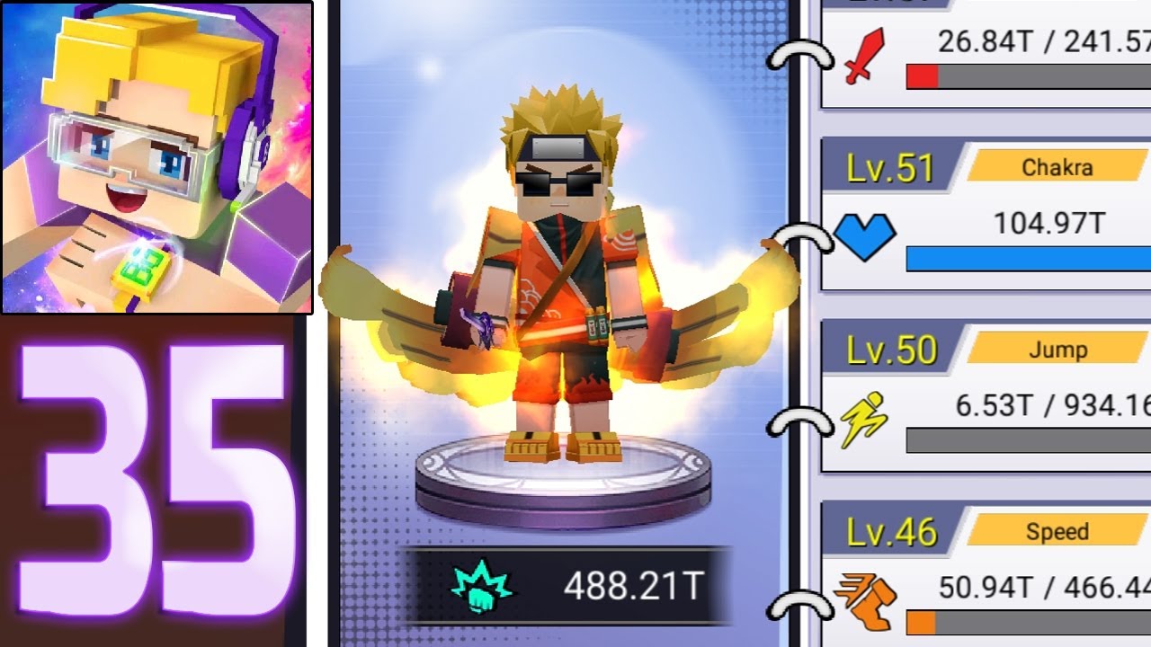 Blockman Go Anime Fighting Simulator (Gameplay Walkthrough Part 35) Android,IOS