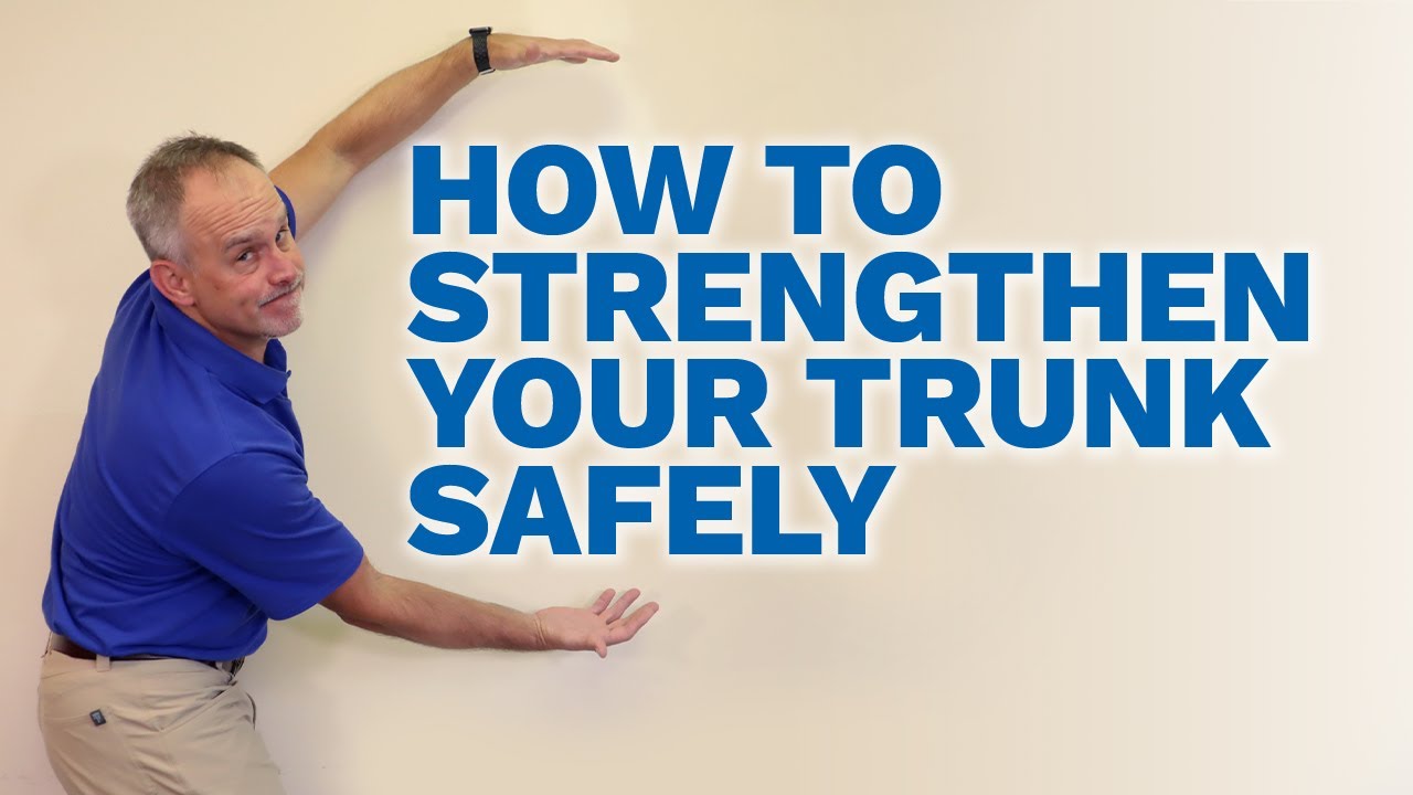 How to strengthen your trunk safely.  We discuss the McGill Top 3