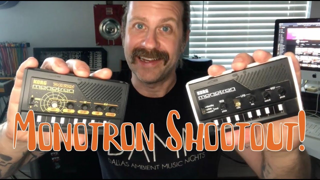 KORG Monotron vs KORG Monotron Delay (The Monotron Shootout)