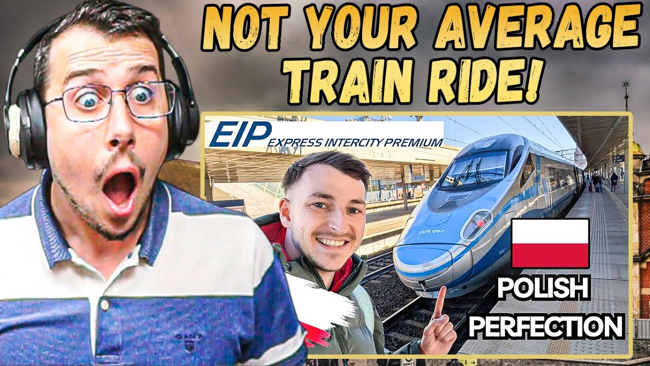 Poland’s PKP EIP First Class – A Journey of Comfort! 🇵🇱 Reaction