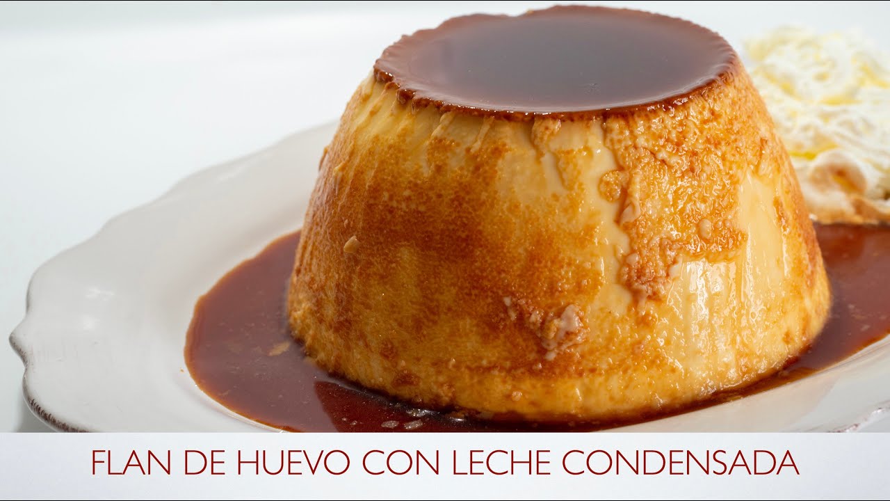 FLAN de HUEVO Casero con Leche Condensada ❤️ Súper Cremoso y Fácil | Receta Tradicional Paso a Paso