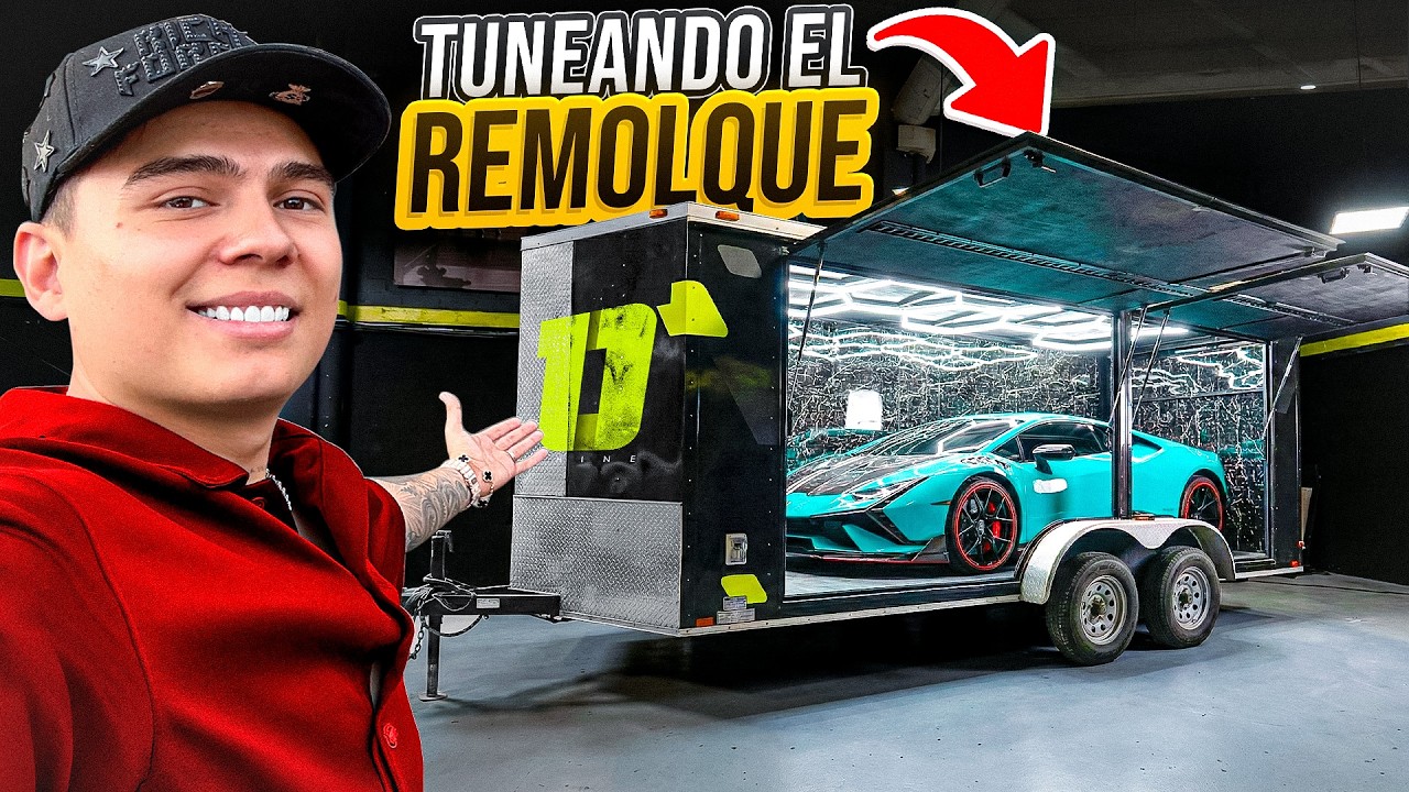 ASÍ MODIFICAMOS MI REMOLQUE RACING | ManuelRivera11