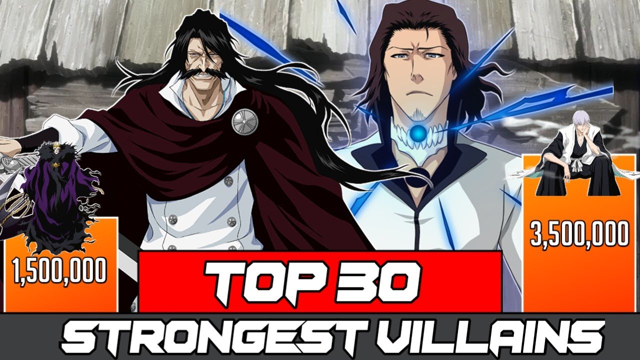 TOP 30 STRONGEST BLEACH VILLAINS/ANTAGONIST - Bleach tybw power levels || KD Scaling 🔥