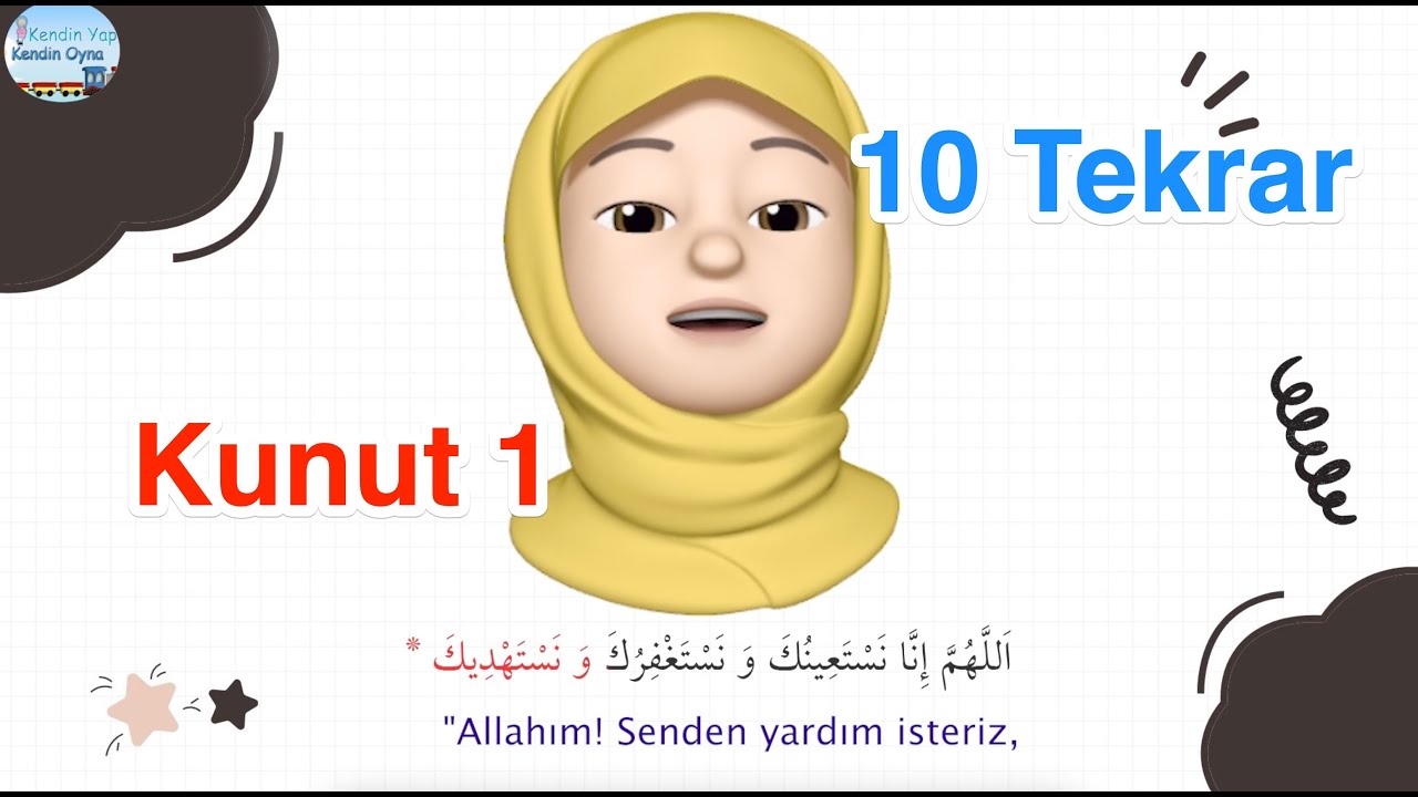 Kunut 1 Duası / 10 Tekrar / Ezber Dualar