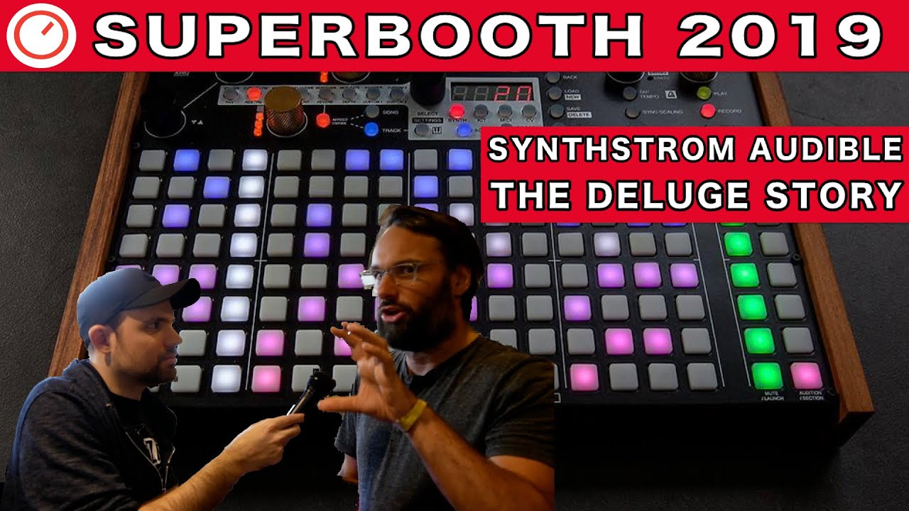 Synthstrom Audible Interview & Deluge Firmware v3 Preview  | Superbooth 2019 | SYNTH ANATOMY