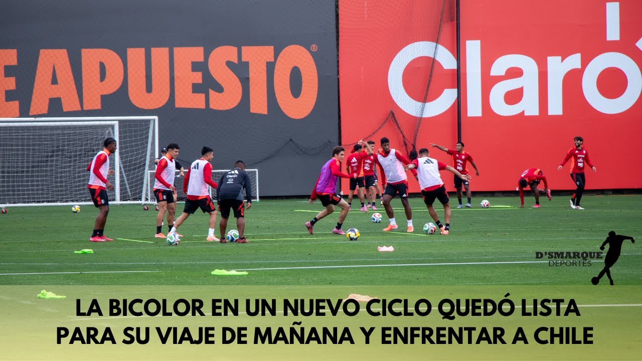 TERCER DÍA DE ENTRENAMIENTO DE LA SELECCIÓN PERUANA CON MIRAS AL ENCUENTRO CON CHILE