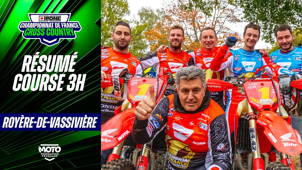 Résumé Course 3h - CFCC IPONE - Royère-de-Vassivière (23)