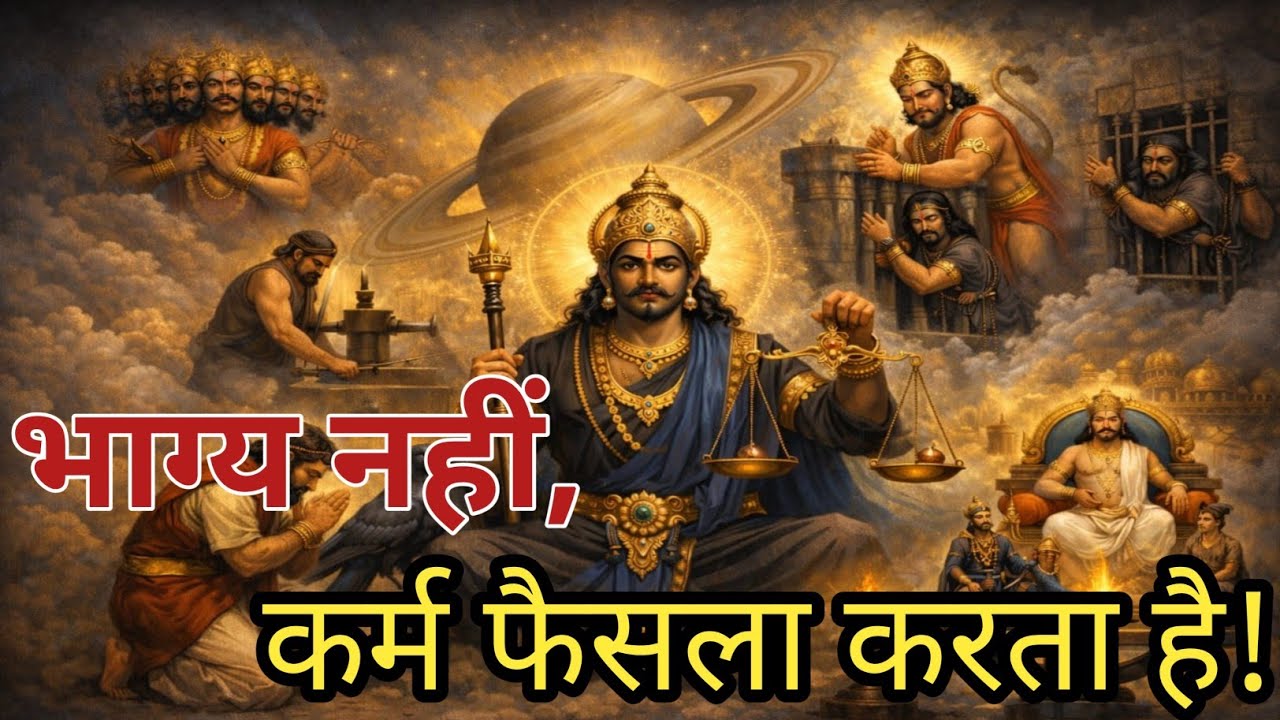 6️⃣ कर्म से कोई नहीं बचता | शनि देव की महान कहानी  || Aastha Vani ||