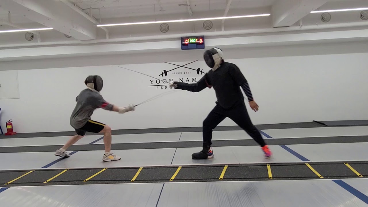 Fencing epee lesson(윤남진펜싱)seoul- korea 펜싱레슨(어뻬레슨)