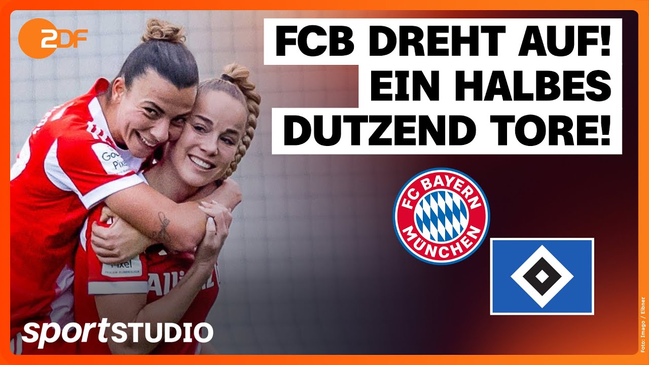 FC Bayern München – Hamburger SV | Frauen-Bundesliga, 13. Spieltag 2025/26 | sportstudio