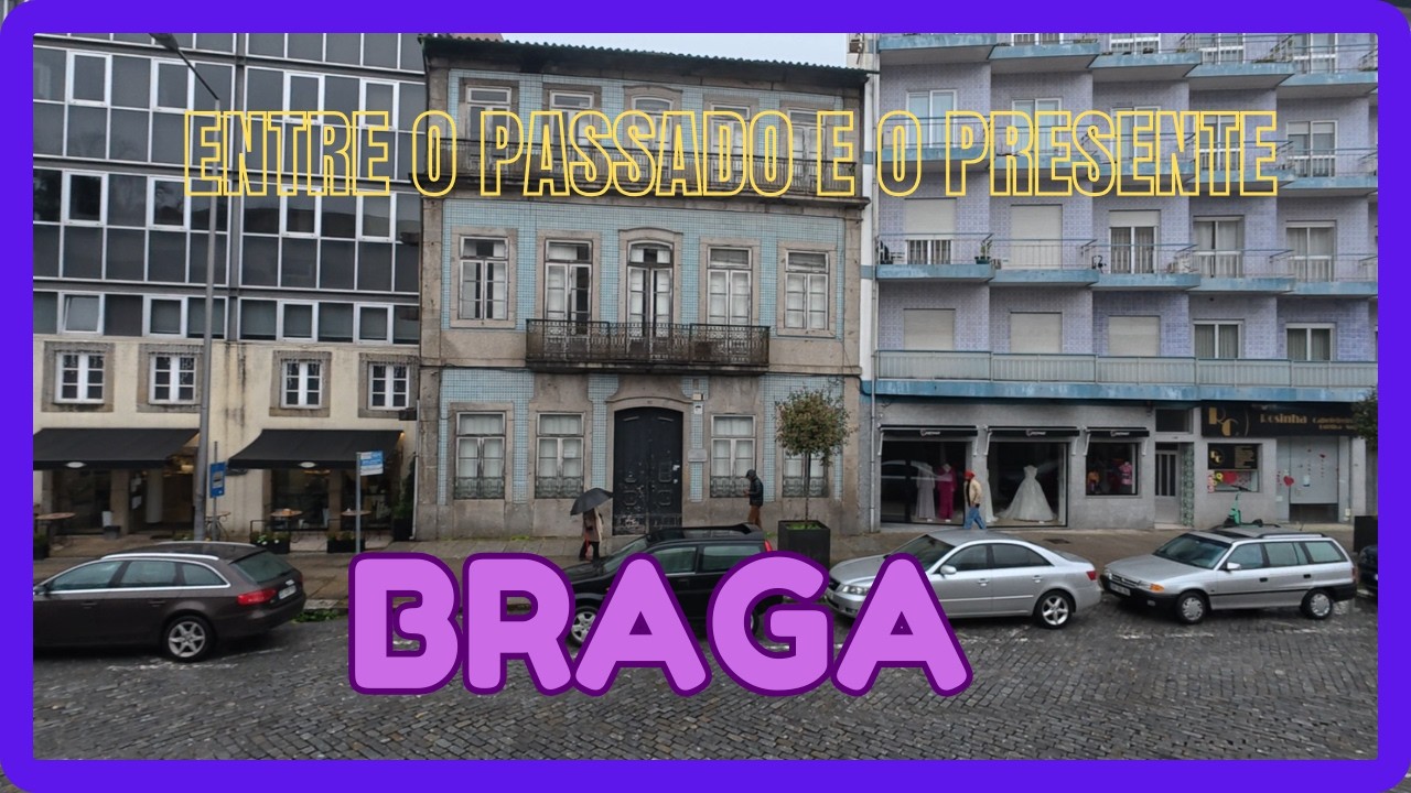 A VIDA EM BRAGA - PORTUGAL - WALKING TOUR 16 Fev 2026